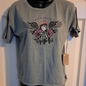 Brisco betty boop graphi T-Shirt new with tags size small